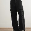 Stefan Wide-Leg Grain De Poudre Wool Trousers - FR