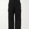 Stefan Wide-Leg Grain De Poudre Wool Trousers
