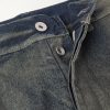Stefan Wide-Leg Distressed Denim Cargo Trousers - E1