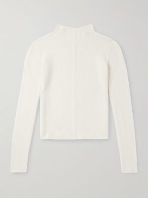 Slim-Fit Ribbed-Knit Sweater