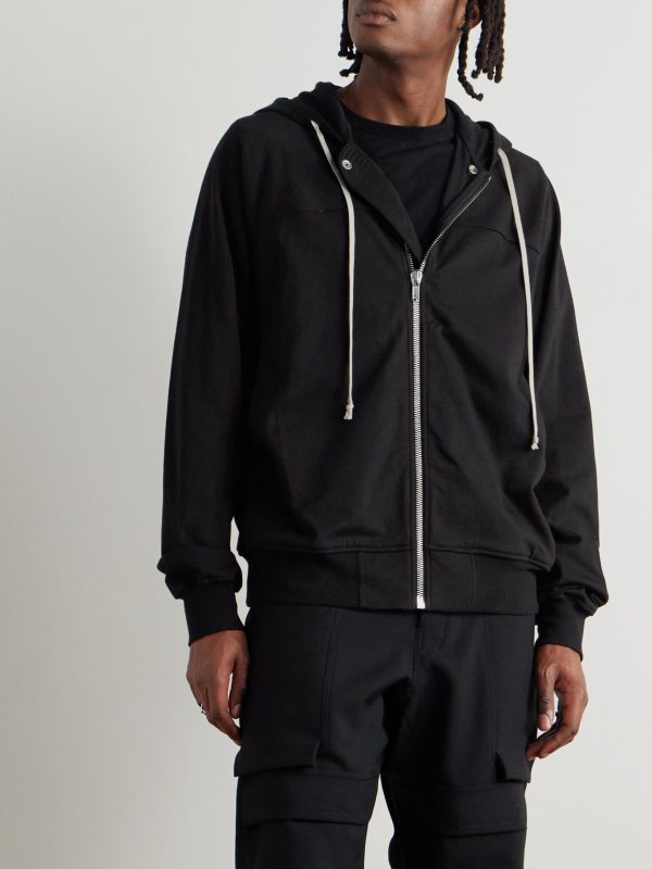 Cotton-Jersey Zip-Up Hoodie - FR Cotton-Jersey Zip-Up Hoodie - FR