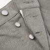 Geth Wide-Leg Brushed Organic Cotton-Twill Trousers - E1 Geth Wide-Leg Brushed Organic Cotton-Twill Trousers - E1