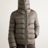Slim-Fit Quilted Shell Down Hooded Jacket - E1