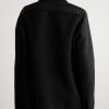 Brad Webbing-Trimmed Double-Faced Cashmere Bomber Jacket - BK Brad Webbing-Trimmed Double-Faced Cashmere Bomber Jacket - BK