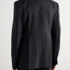 Fogpocket Studded Grain de Poudre Virgin Wool Blazer - BK Fogpocket Studded Grain de Poudre Virgin Wool Blazer - BK