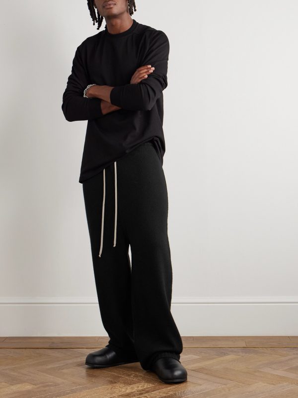 Las Palmas Straight-Leg Cashmere Sweatpants - OU
