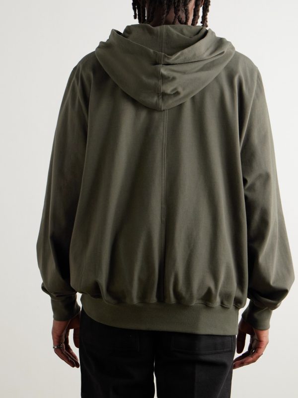 Organic Cotton-Jersey Hoodie - BK