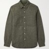 Melton Wool Overshirt Melton Wool Overshirt