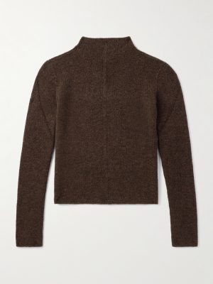 Slim-Fit Ribbed-Knit Sweater