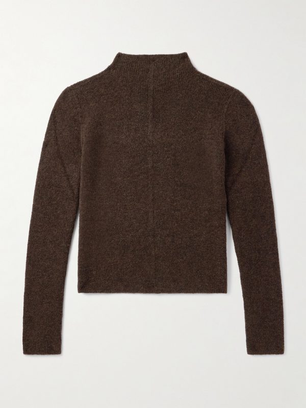 Slim-Fit Ribbed-Knit Sweater