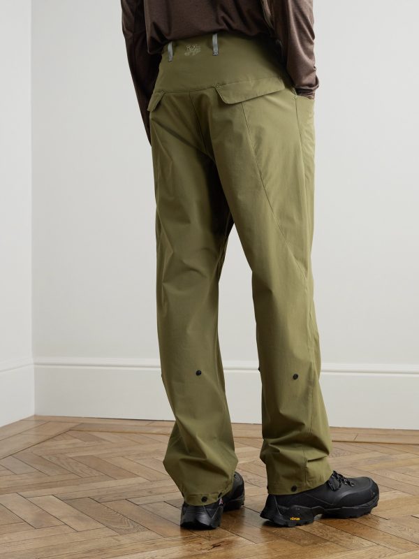 Traka Straight-Leg Recycled-Shell Trousers - BK