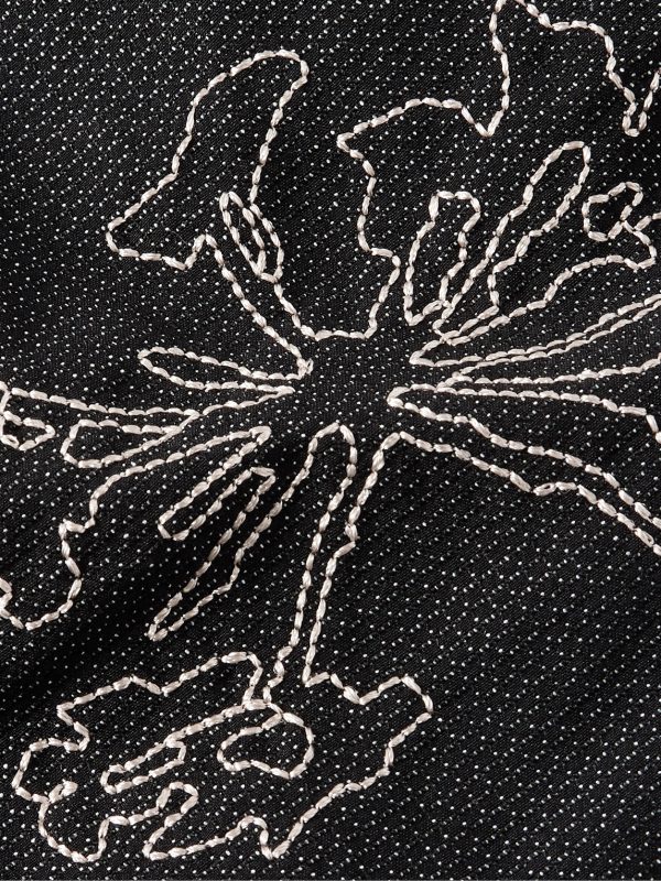 Borders Embroidered Ripstop-Trimmed Mesh Belt Bag - CU Borders Embroidered Ripstop-Trimmed Mesh Belt Bag - CU
