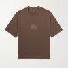 Lateral Peak Logo-Print Recycled-Jersey T-Shirt