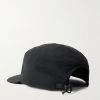 Radius Logo-Print Recycled-Shell Cap - BK