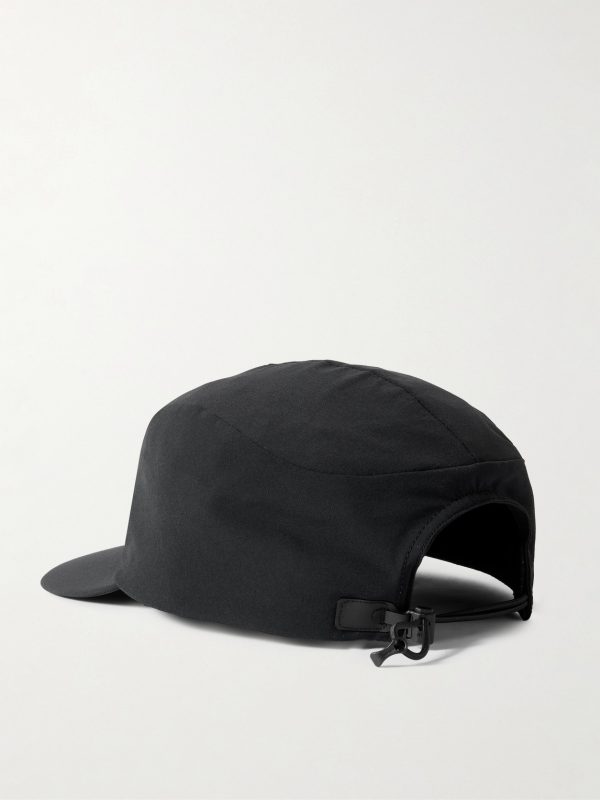 Radius Logo-Print Recycled-Shell Cap - BK