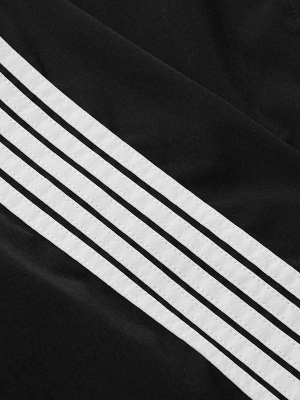 Oversized Striped Logo-Embroidered Recycled-Shell Track Jacket - E1 Oversized Striped Logo-Embroidered Recycled-Shell Track Jacket - E1