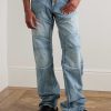 Straight-Leg Panelled Jeans - FR