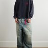 Laurel Embroidered Distressed Cotton-Piqué Polo Shirt - OU Laurel Embroidered Distressed Cotton-Piqué Polo Shirt - OU