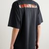 Logo-Embroidered Printed Cotton-Jersey T-Shirt - BK Logo-Embroidered Printed Cotton-Jersey T-Shirt - BK