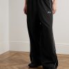 Straight-Leg Logo-Embroidered Striped Recycled-Shell Track Pants - FR Straight-Leg Logo-Embroidered Striped Recycled-Shell Track Pants - FR