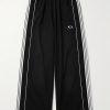 Straight-Leg Logo-Embroidered Striped Recycled-Shell Track Pants Straight-Leg Logo-Embroidered Striped Recycled-Shell Track Pants