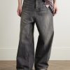 Wide-Leg Embellished Jeans - FR Wide-Leg Embellished Jeans - FR