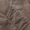 Oversized Distressed Cotton-Ripstop Car Coat - E1