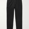 Tapered Garment-Dyed Cotton and Hemp-Blend Trousers