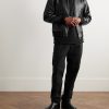 Tapered Garment-Dyed Cotton and Hemp-Blend Trousers - OU
