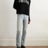 Cropped Ribbed Logo-Jacquard Cotton Sweater - OU Cropped Ribbed Logo-Jacquard Cotton Sweater - OU