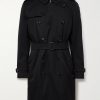 Kensington Double-Breasted Belted Cotton-Gabardine Trench Coat Kensington Double-Breasted Belted Cotton-Gabardine Trench Coat