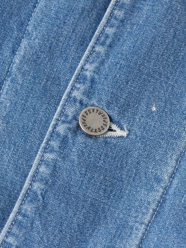 Social Sculpture Paint-Splattered Denim Jacket - CU
