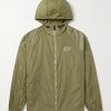 Logo-Appliquéd Hooded Shell Jacket Logo-Appliquéd Hooded Shell Jacket