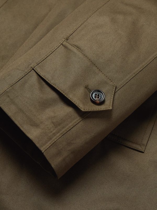 York Cotton-Twill Trench Coat - E1
