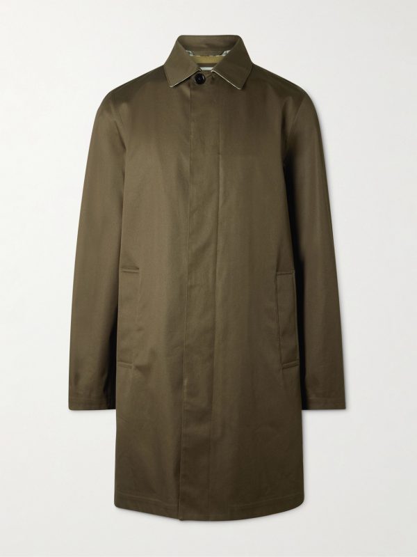 York Cotton-Twill Trench Coat