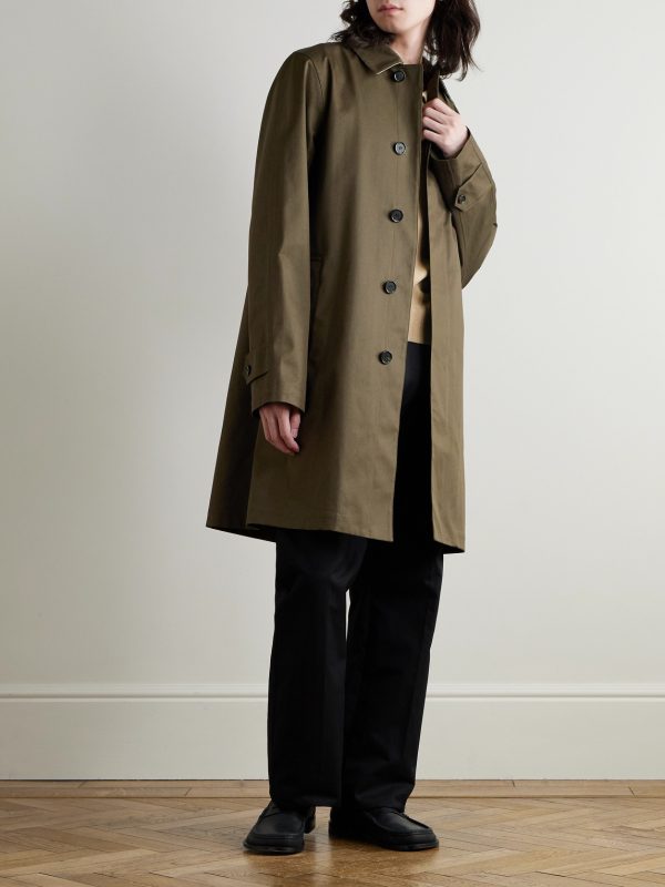 York Cotton-Twill Trench Coat - OU