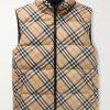 Slim-Fit Reversible Quilted Checked Down Gilet Slim-Fit Reversible Quilted Checked Down Gilet