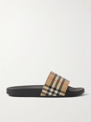 Checked Rubber Slides