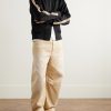 Checked Jacquard-Trimmed Logo-Embroidered Tech-Jersey Track Jacket - OU