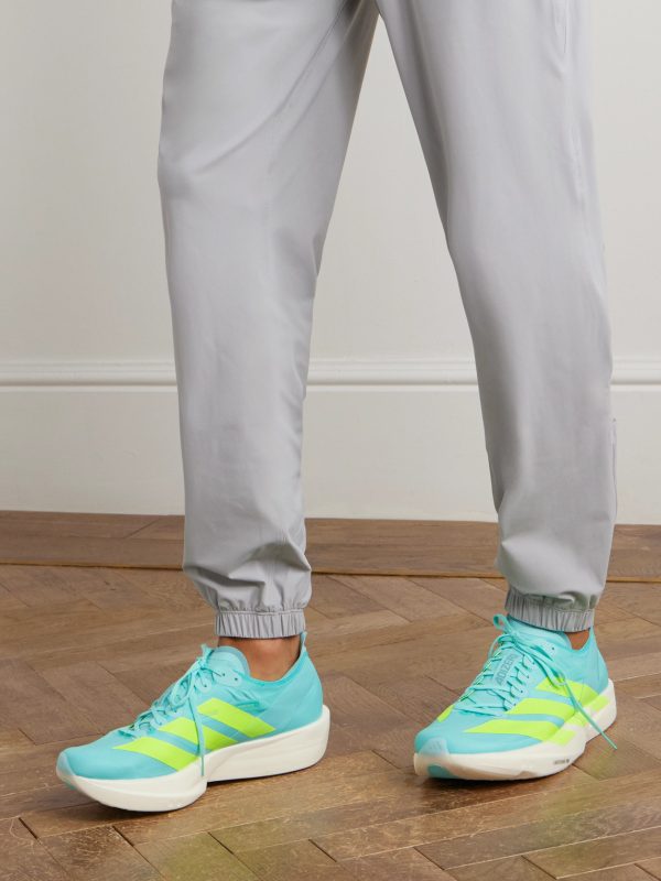 Adizero Takumi Sen 11 Rubber-Trimmed Ripstop Running Sneakers - OU