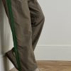 Tobacco Gruen Suede-Trimmed Leather Sneakers - OU Tobacco Gruen Suede-Trimmed Leather Sneakers - OU