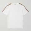 Checked Cotton-Jersey T-Shirt Checked Cotton-Jersey T-Shirt