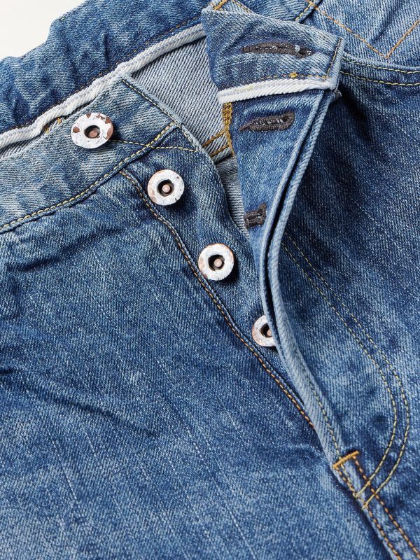 Social Sculpture 11 Slim-Fit Straight-Leg Paint-Splattered Jeans - E1 Social Sculpture 11 Slim-Fit Straight-Leg Paint-Splattered Jeans - E1