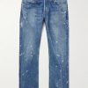 Social Sculpture 11 Slim-Fit Straight-Leg Paint-Splattered Jeans Social Sculpture 11 Slim-Fit Straight-Leg Paint-Splattered Jeans