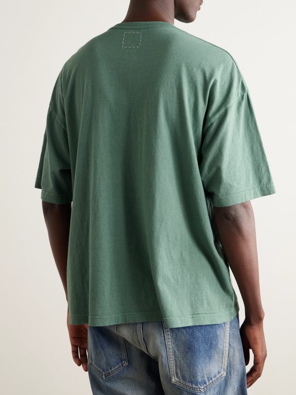 Ex Jumbo Cotton-Blend Jersey T-Shirt - BK Ex Jumbo Cotton-Blend Jersey T-Shirt - BK