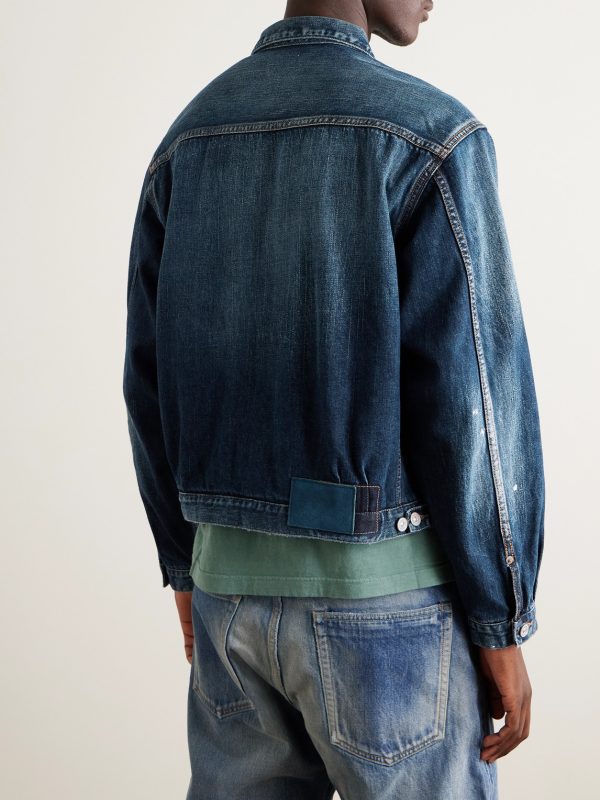 Social Sculpture Selvedge Denim Jacket - BK Social Sculpture Selvedge Denim Jacket - BK