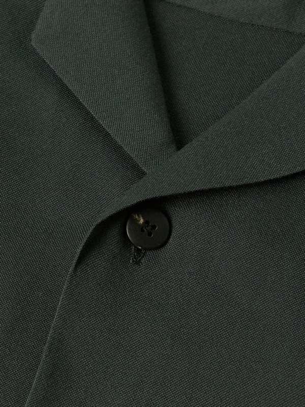 Keesey Convertible-Collar Woven Shirt - CU Keesey Convertible-Collar Woven Shirt - CU