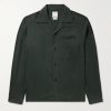 Keesey Convertible-Collar Woven Shirt Keesey Convertible-Collar Woven Shirt