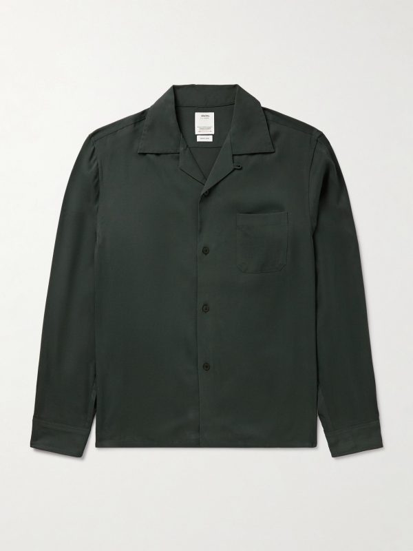 Keesey Convertible-Collar Woven Shirt Keesey Convertible-Collar Woven Shirt