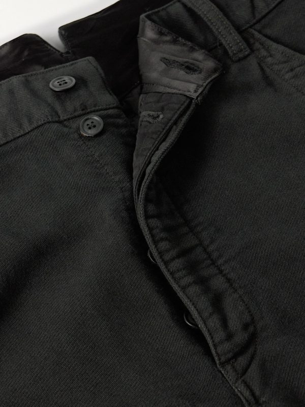 Pastoral Straight-Leg Wool, Linen and Cotton-Blend Moleskin Trousers - E1
